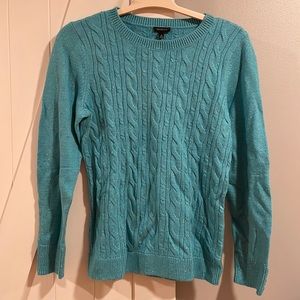 Talbots Button Sleeve Sweater